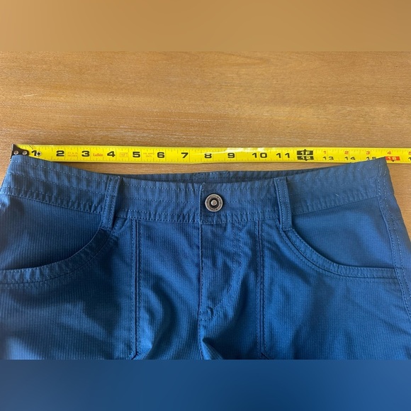 Kuhl Womens Horizn Shorts Blue 4 - Picture 8 of 12